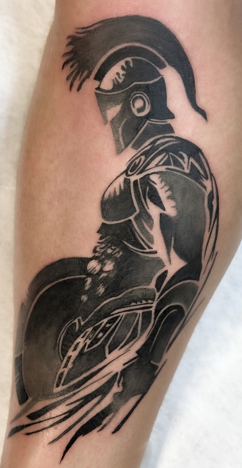 Mustaharmaa tatuointi Tuusula