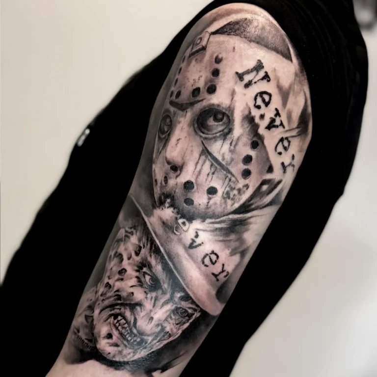 Freddy Krueger tatuointi